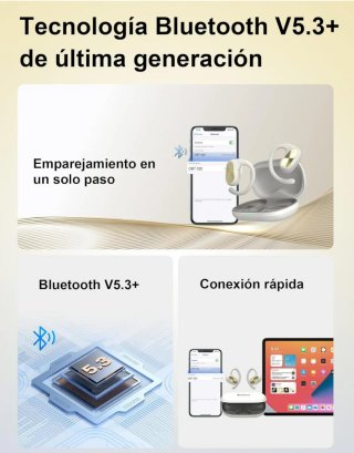 Auriculares Inalámbricos Deportivos Open Ear Kimho