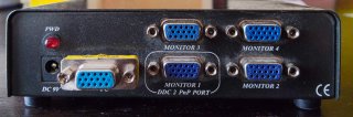 Divisor Video König 1 a 4 Uscite 150MHz