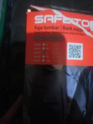 Faja Lumbar Safetop XXL