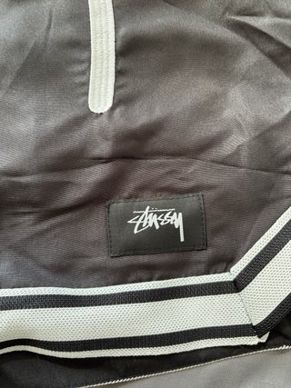 Pantalón corto Stussy Negro y Blanco