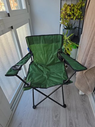 Silla de camping plegable
