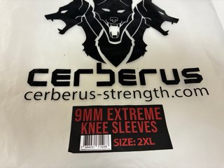 Rodilleras POWERLIFTING Cerberus 9mm Talla 2XL