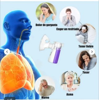 Nebulizador Portátil Inhalador