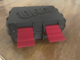 Caja a medida para cartas UNO