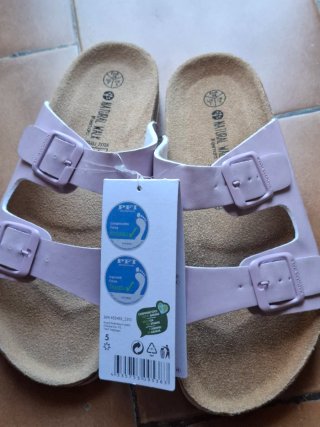 Chanclas Natural Walk Rosa Talla 38
