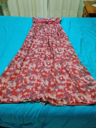 Vestido fiesta floral sin estrenar Talla L
