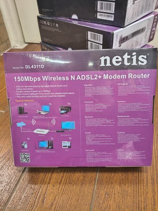 Netis DL4311D Modem Router WiFi 150Mbps (5 pezzi)