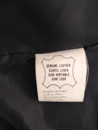 Chaqueta Piel Auténtica Talla L