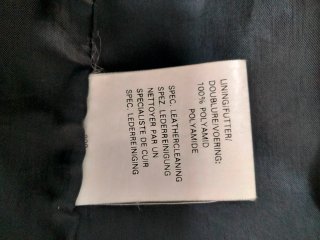 Chaqueta Piel Auténtica Talla L