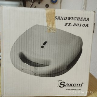 Sandwichera Saxem FS-8010A