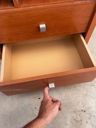 Mueble organizador con cajones