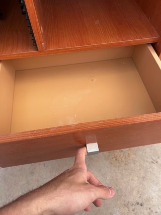 Mueble organizador con cajones