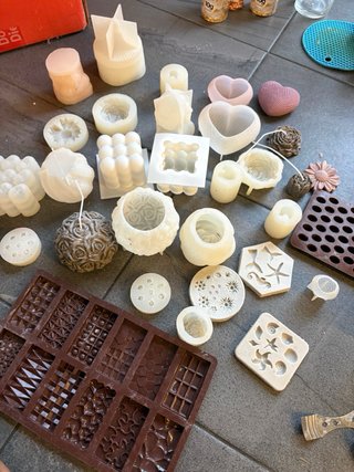 Kit para hacer velas decorativas