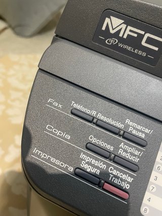Brother MFC-7840W Multifunción Impresora Fax