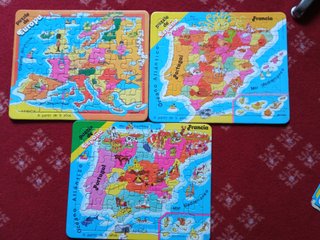 Puzzles Mapa Europa y España