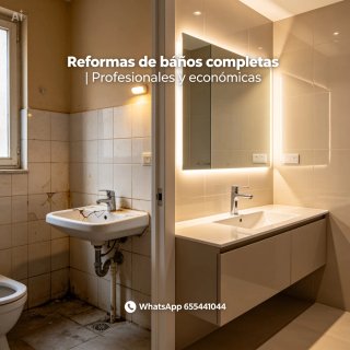 Reformas de baños en 5 dias