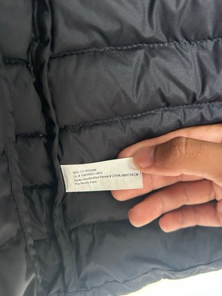 Abrigo The North Face Mujer XS Negro Plumón 700