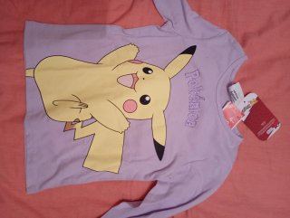 Lote 3 Camisetas Niña Pokemon Minnie Owl
