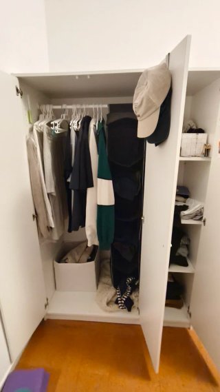 Armario 3 puertas blanco Ikea KLEPSTAD