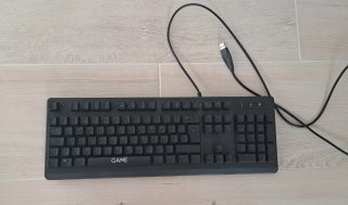 Teclado GAME Negro USB