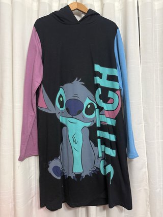 Sudadera con capucha y estampado de Stitch