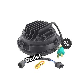OL FAROS PARA JEEP WRANGLER 96-18 OJOS ANGEL LED NEGRO R0160