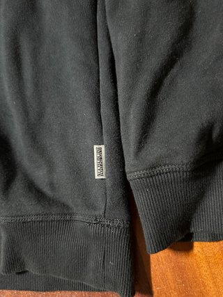 Sudadera Napapijri Negra Talla XXL Unisex