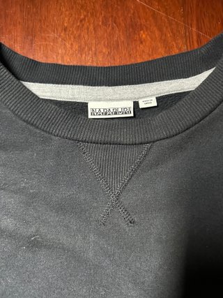Sudadera Napapijri Negra Talla XXL Unisex
