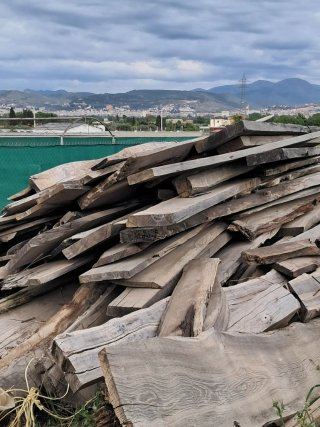 Tablones de madera de nogal y roble 635406090
