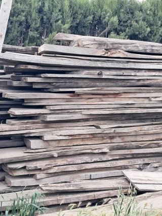 Tablones de madera de nogal y roble 635406090