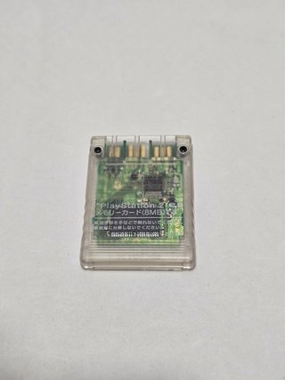 Memory card ps2 transparente Sony - memoria play2