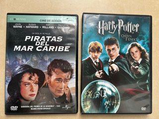 DVDs Películas Originales Varias (Español)