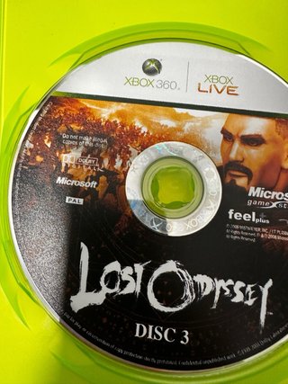 Lost Odyssey Xbox 360 PAL España 4 Discos