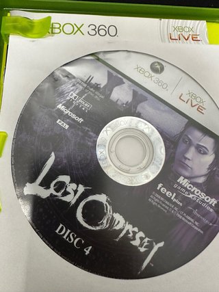 Lost Odyssey Xbox 360 PAL España 4 Discos