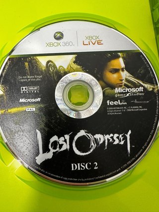 Lost Odyssey Xbox 360 PAL España 4 Discos