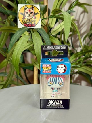 Portachiavi Funko Pop! Demon Slayer Akaza