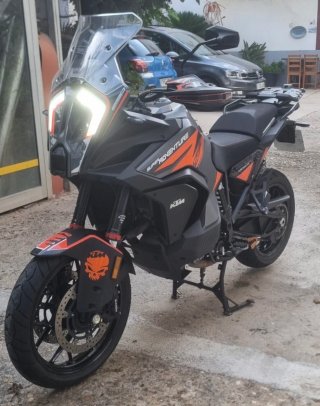 KTM 1290 Super Adventure Moto Negra/Naranja