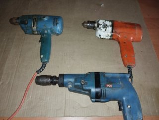 Lote 3 Taladros Eléctricos vitange
