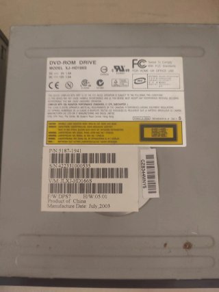 Lectoras / Grabadoras DVD-CD IDE antiguas – Retro