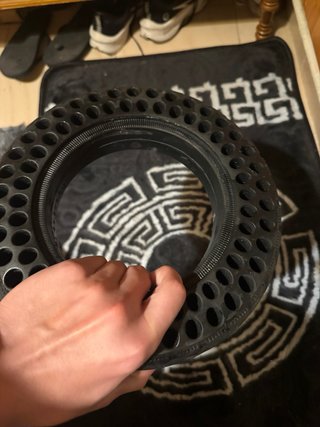 Rueda de goma 10 pulgadas