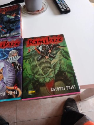 Comic libro kamikaze norma editorial