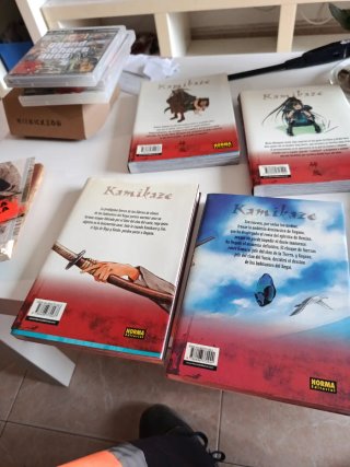 Comic libro kamikaze norma editorial
