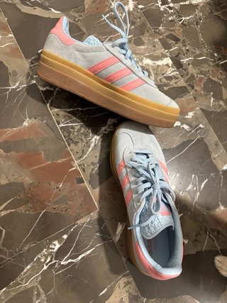 Adidas Gazelle Azul y Rosa
