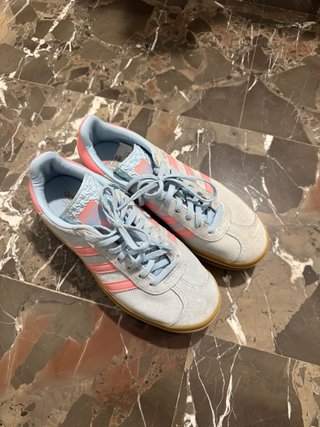 Adidas Gazelle Azul y Rosa