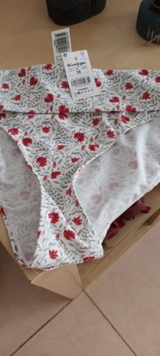 Bikini El Corte Inglés color teja