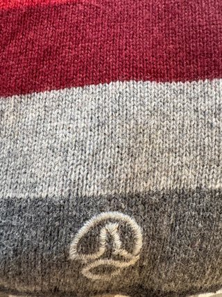 Jersey Ternua rayas gris y rojo