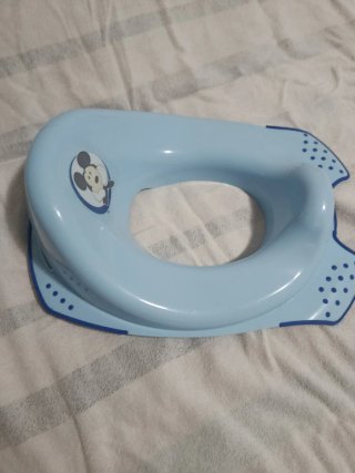 Adaptador de baño infantil azul Mickey