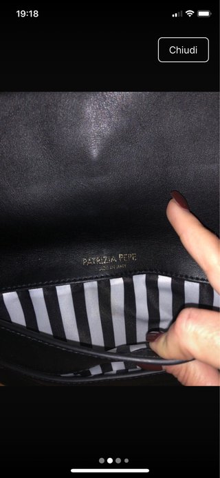 Borsa Patrizia Pepe nera