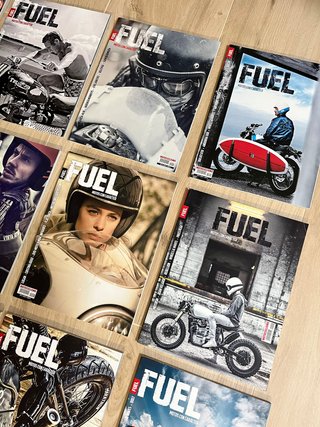 Colección completa revistas FUEL - motos vintage
