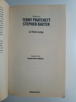 La tierra larga libro de Terry Pratchett